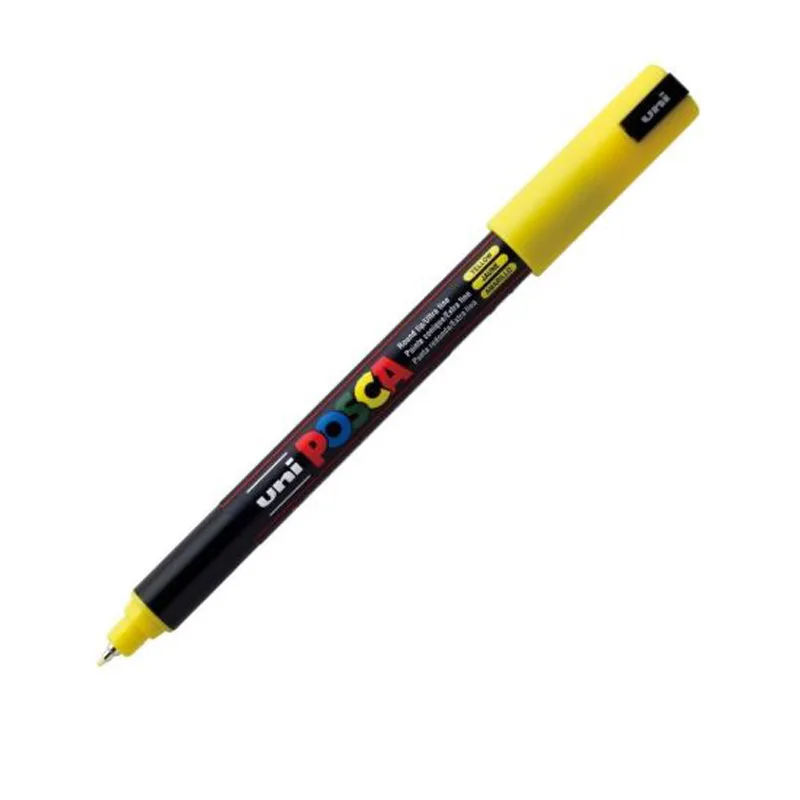 UNI Marker POSCA PC-1MR PIN 0.7MM E Verdhe