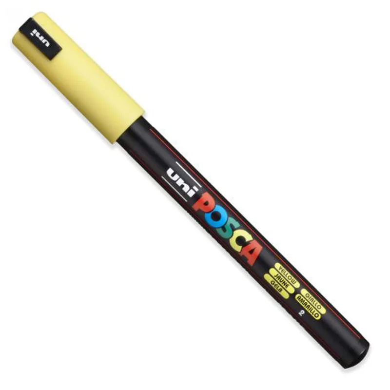 UNI Marker POSCA PC-1MR PIN FIE 0.7MM Yellow