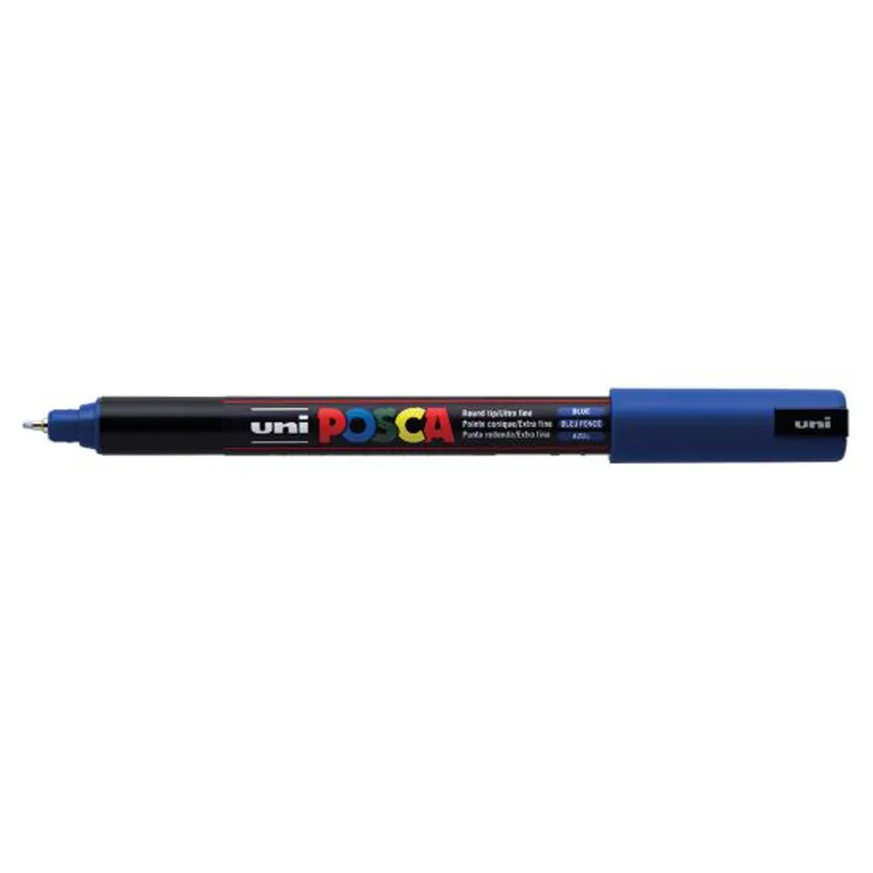 UNI Marker POSCA PC-1MR PIN FINE 0.7MM BLU