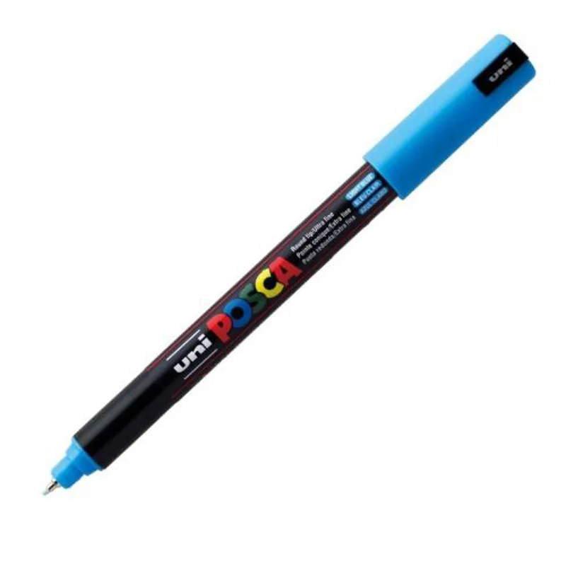 UNI Marker POSCA PC-1MR PIN FINE 0.7MM ICE BLUE