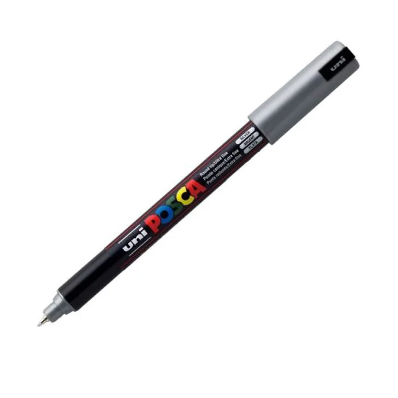 UNI Marker POSCA PC-1MR PIN FINE 0.7MM Silver