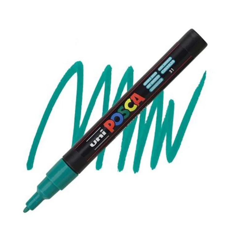 UNI Marker POSCA PC-3M 0.9-1.3 MM AQUA GREEN