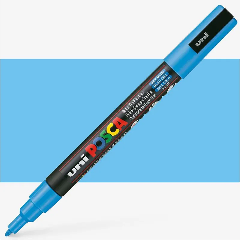 UNI Marker POSCA PC-3M 0.9-1.3 MM Bojeqielli