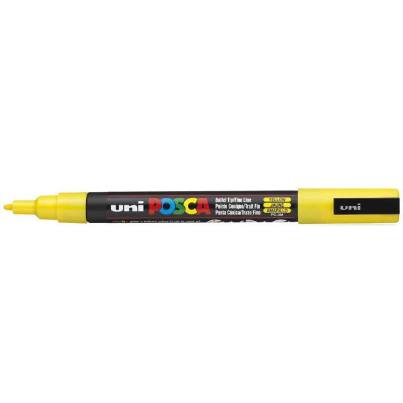 UNI Marker POSCA PC-3M 0.9-1.3 MM Yellow