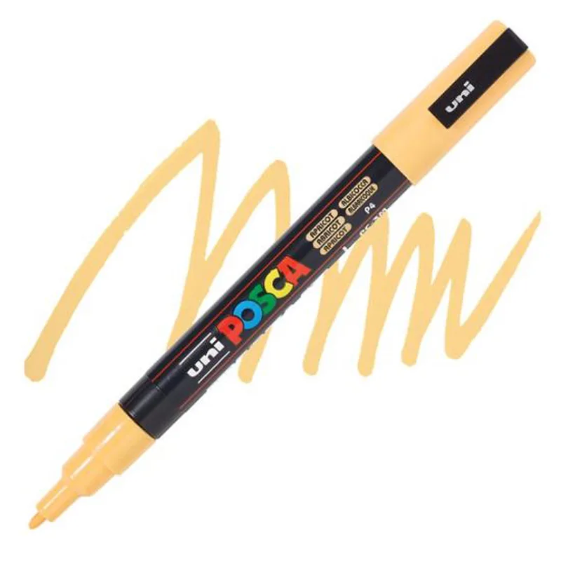 UNI Marker POSCA PC-3M FINE 0.9-1.3 MM Apricot