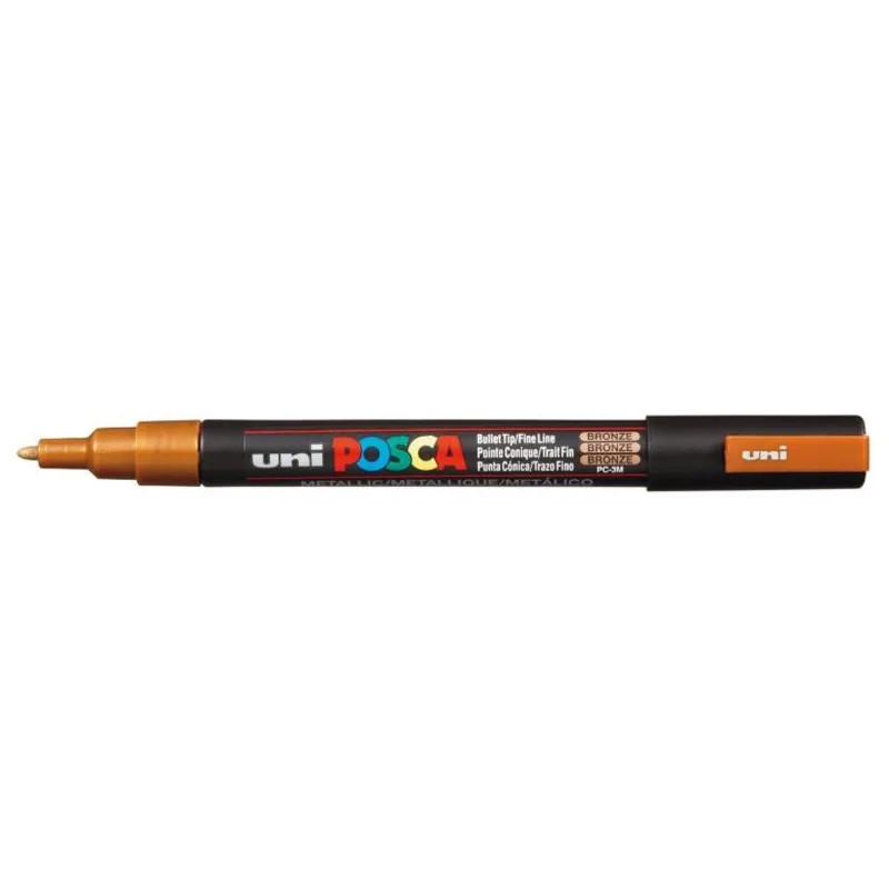 UNI Marker POSCA PC-3M FINE 0.9-1.3 MM Bronze