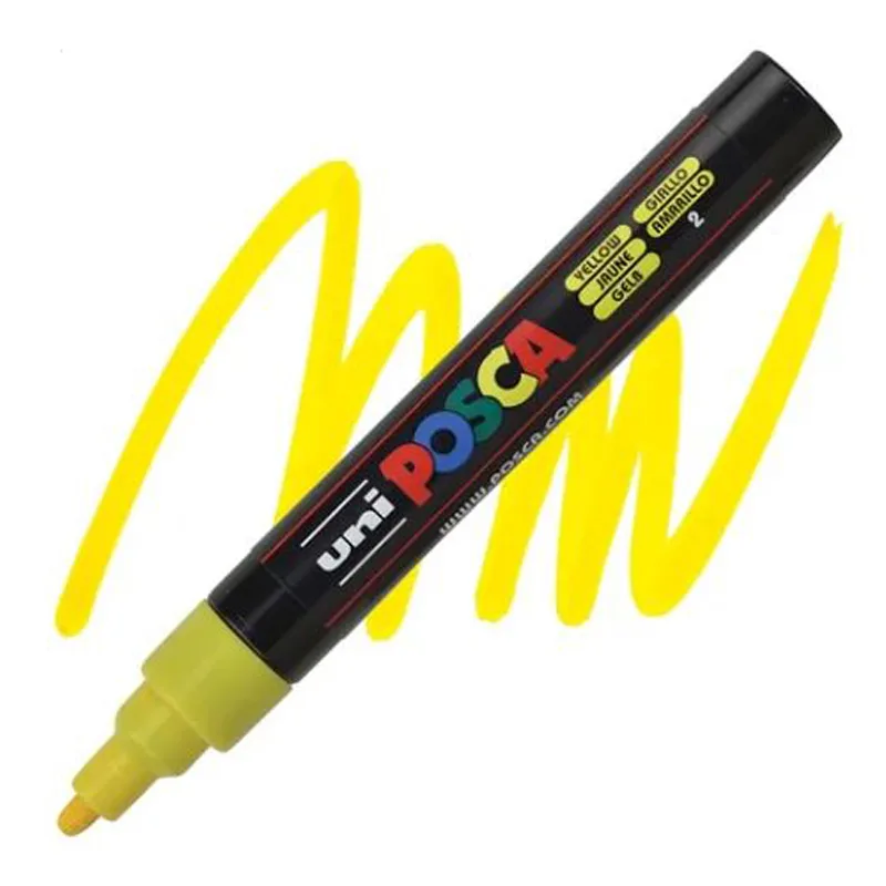 UNI Marker POSCA PC-5M Yellow E Verdhe