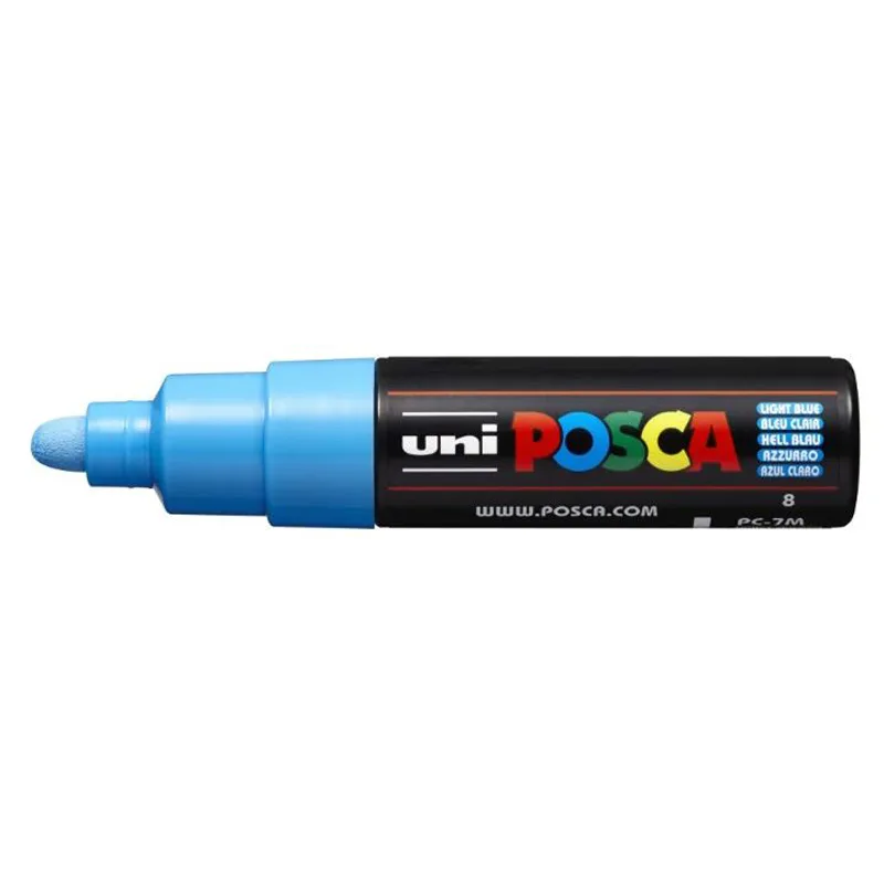 UNI Marker POSCA PC-7M Bright BLUE BLU E HAPUR