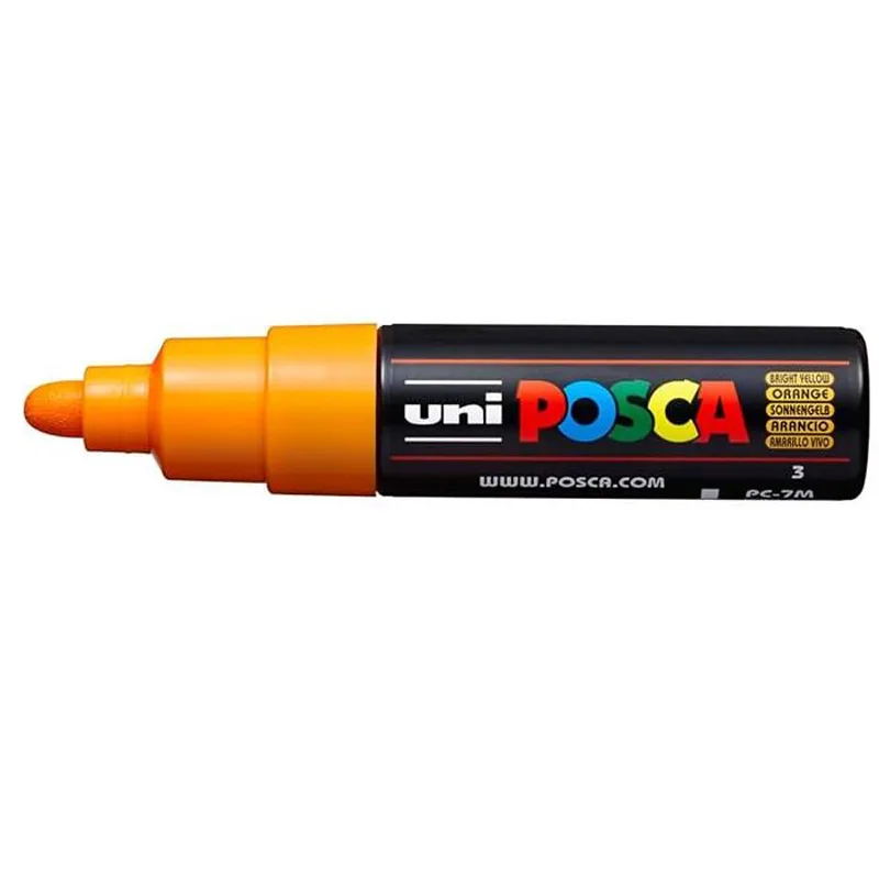UNI Marker POSCA PC-7M Bright Yellow