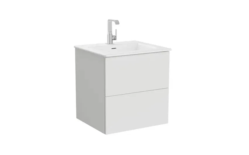 Mobilje Tualeti Vitra Metropole 60cm Gri + Lavaman