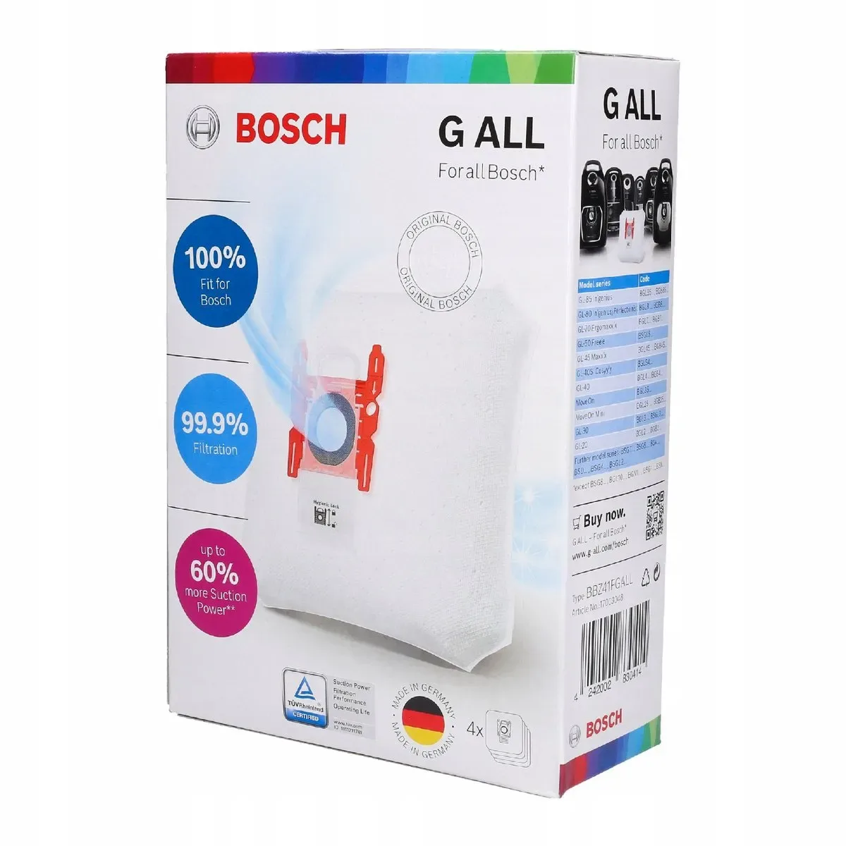 Vrecica za usisivac Bosch BBZ41FGALL