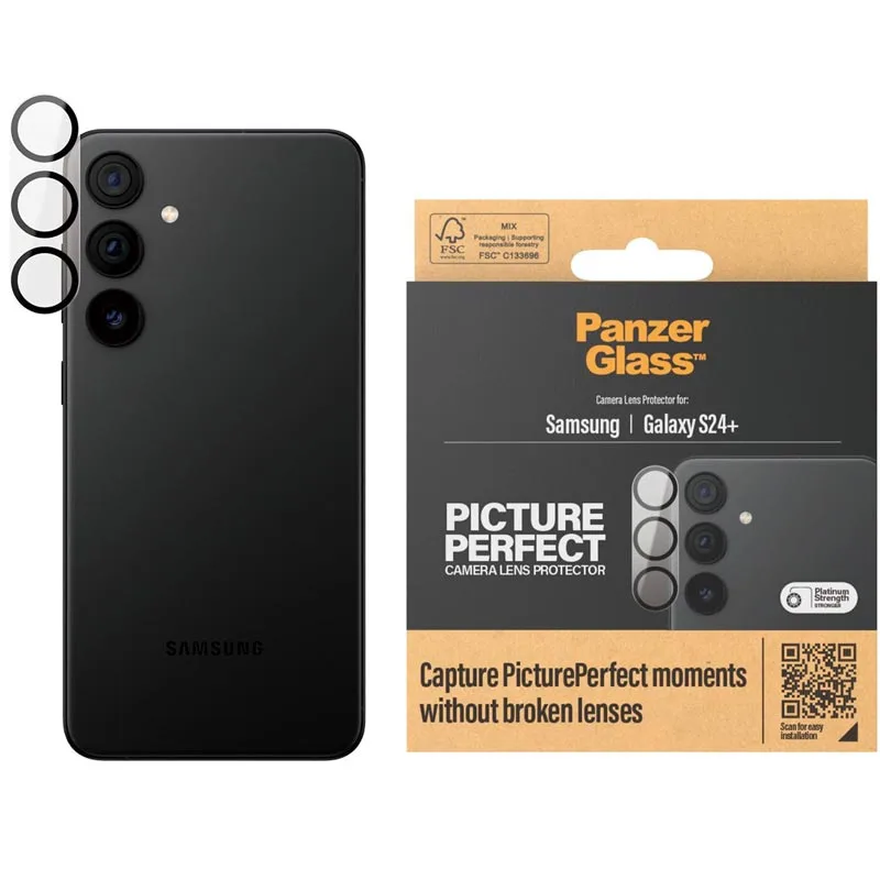 Xham PanzerGlass Kamera Galaxy S24+ Black