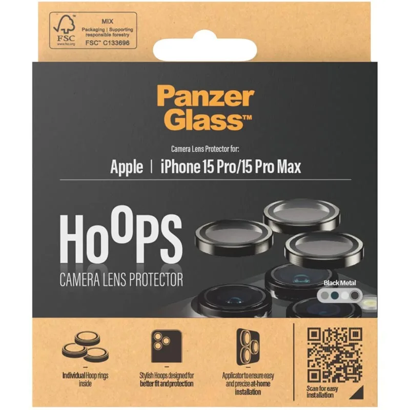 Xham PanzerGlass Kamera kellef iPhone 15Pro/Max