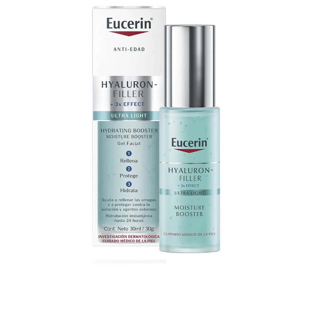Xhel për fytyrën Eucerin Hyaluron Filler Ultra Light (30 ml)