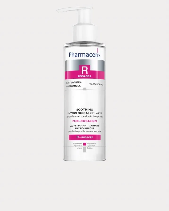 Xhel pastrues për lëkurë me rosacea Pharmaceris Puri-Rosalgin 200 ml