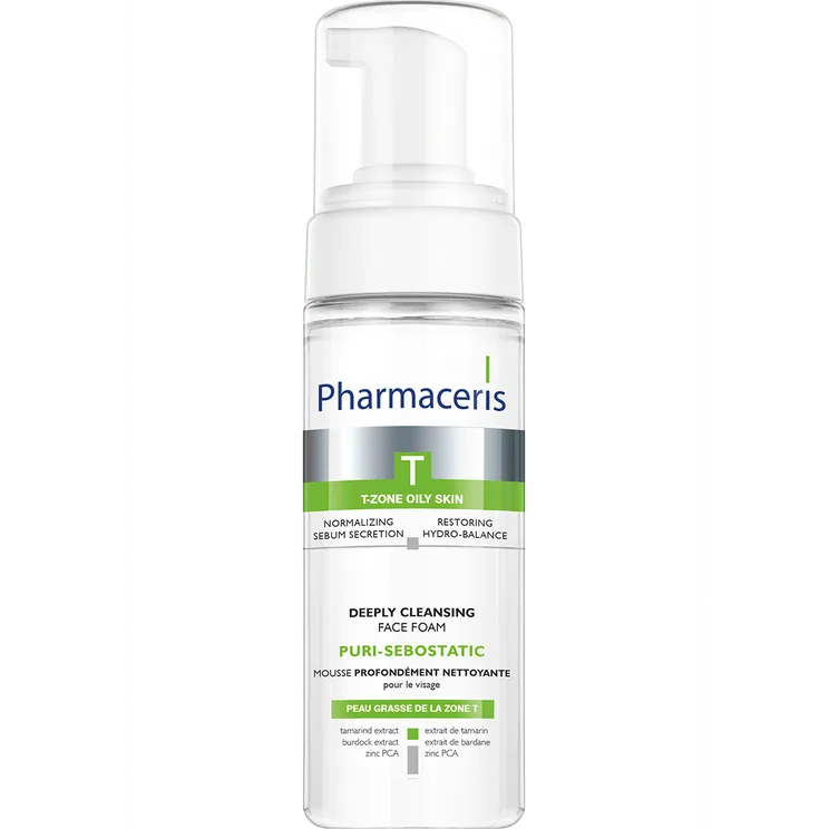Xhel pastrues sebostatik për fytyrën Pharmaceris Puri-Sebostatic 150 ml