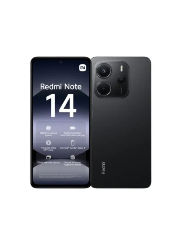 Smartphone Xiaomi REDMI NOTE 14 Midnight BLACK