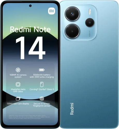 Xiaomi Redmi Note 14 4G 6/128GB Ocean Blue