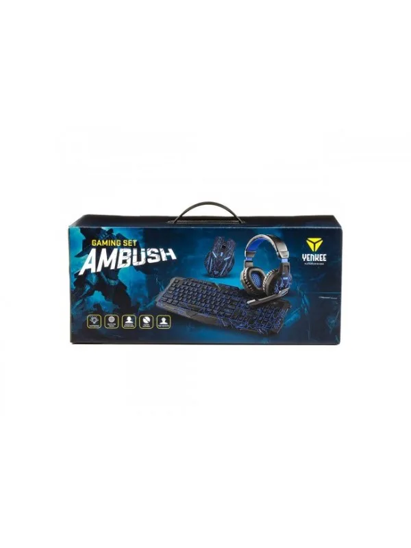 Gaming SET Yenkee Ambush (Tastier/MAUS/KUFJE )